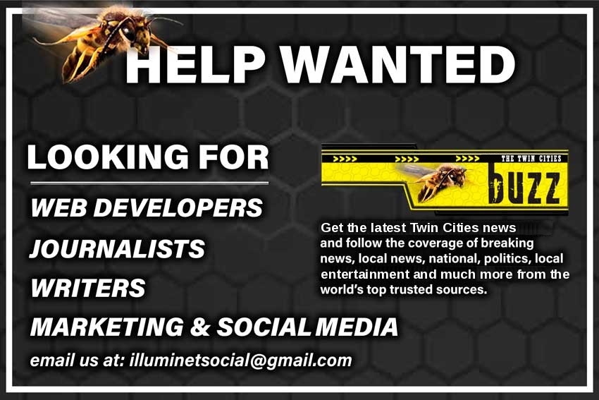 Help Wanted - advertise on The Twin Cities Buzz